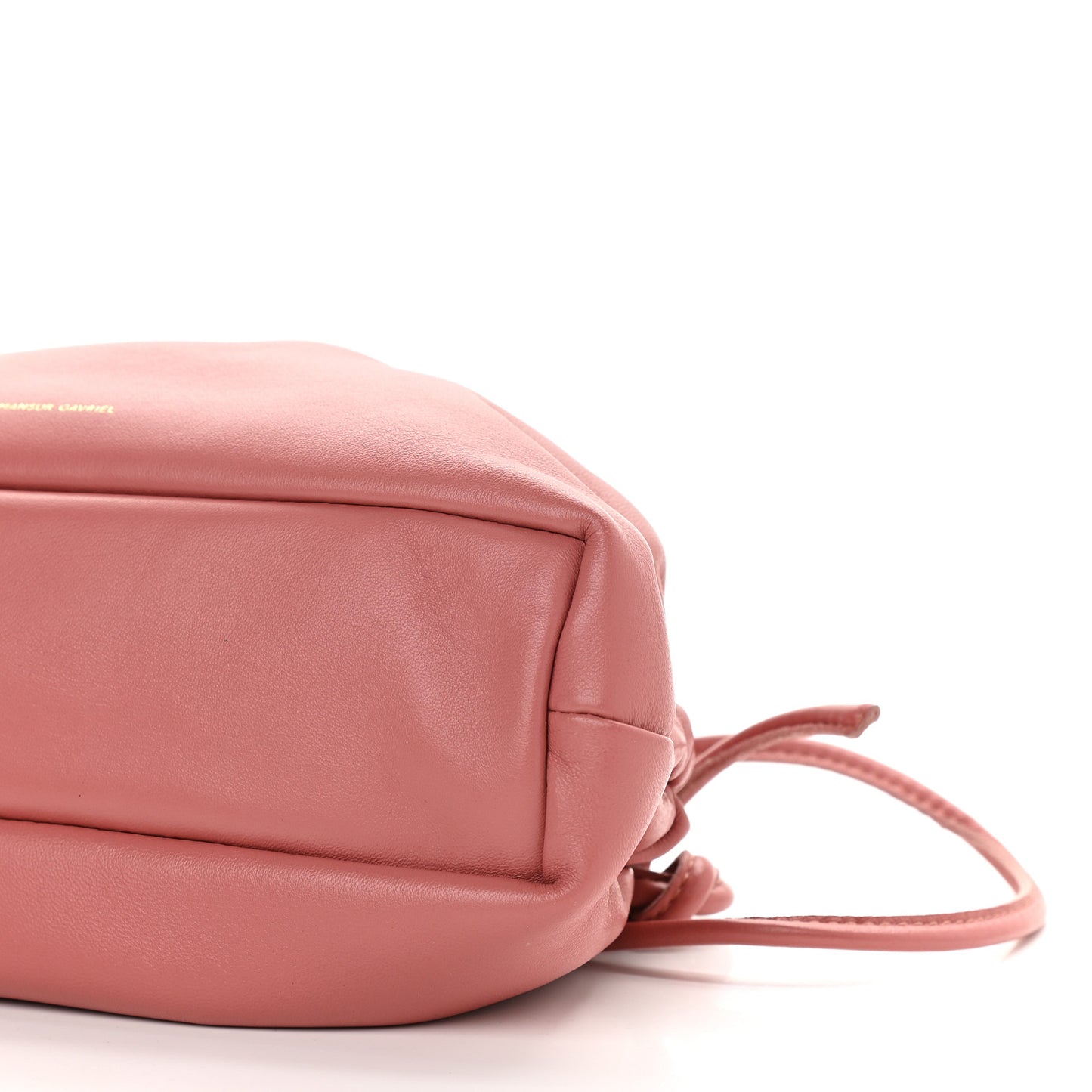 Lambskin Mini Cloud Clutch Blush