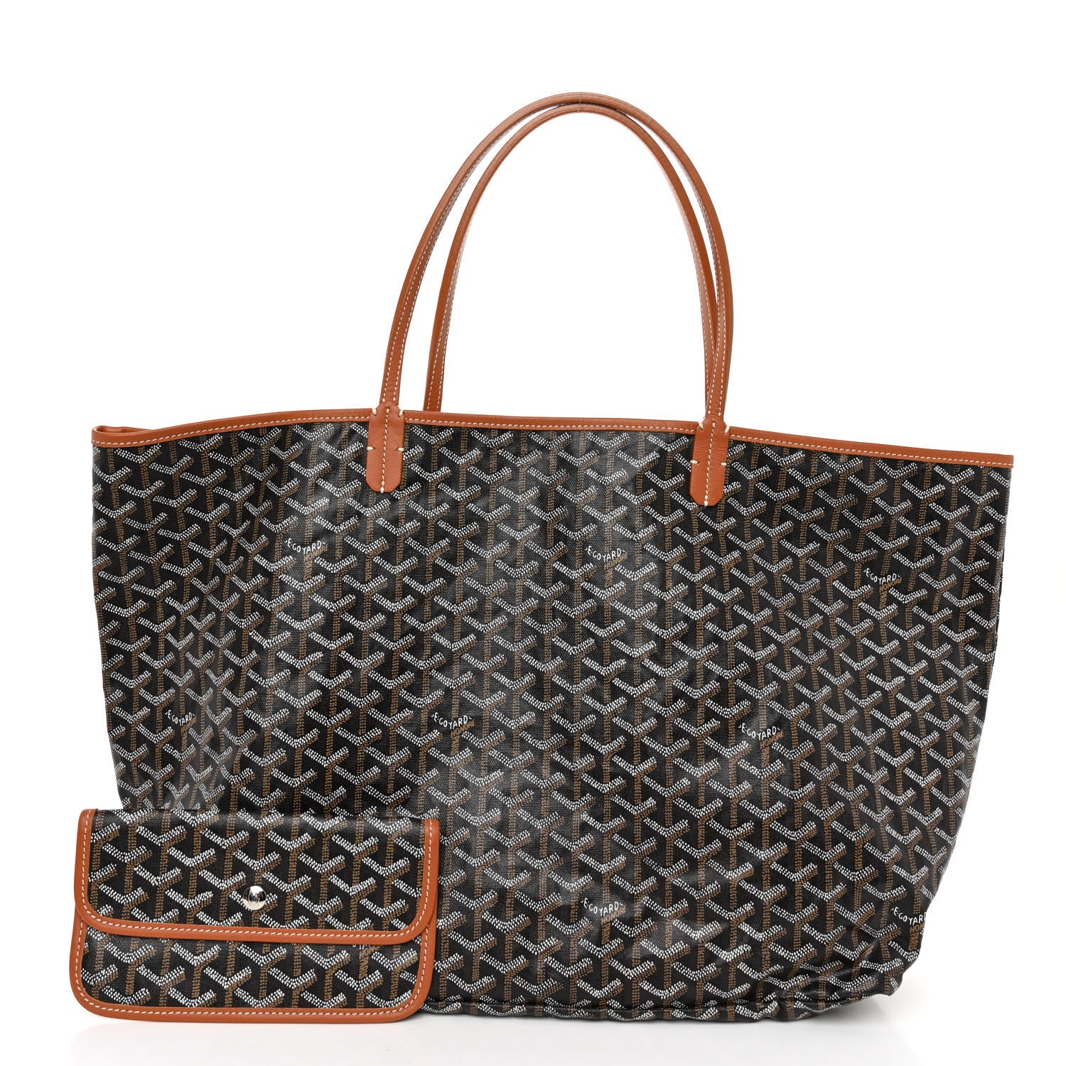 Goyard Goyardine Saint Louis GM Black Gold 3 of 13