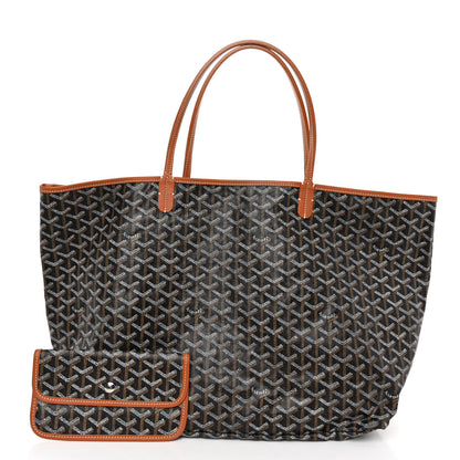 Goyard Goyardine Saint Louis GM Black Gold 3 of 13