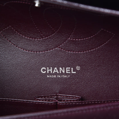 Chanel Caviar Quilted Jumbo Double Flap Burgundy 6 of 8