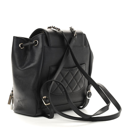 Chanel Caviar Quilted Business Affinity Backpack Black 3 of 9
