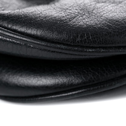 Christian Dior Calfskin Saddle Bag Black 7 of 25