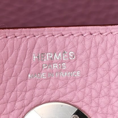 Hermes Taurillon Clemence Lindy 26 Mauve Sylvestre 5 of 10