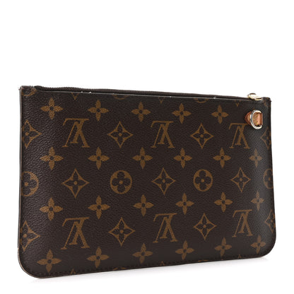 Louis Vuitton Monogram Neverfull MM GM Pochette 3 of 11