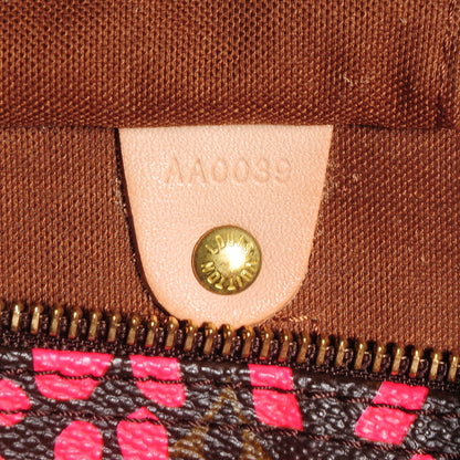 Louis Vuitton Monogram Graffiti Speedy 30 Fuchsia 6 of 7
