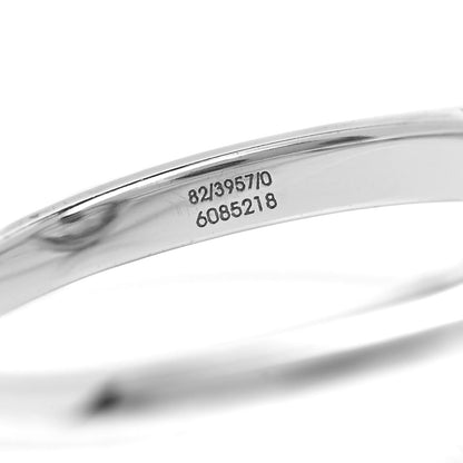 Chopard 18K White Gold Happy Diamonds Circle Ring 50 5.25 10 of 10