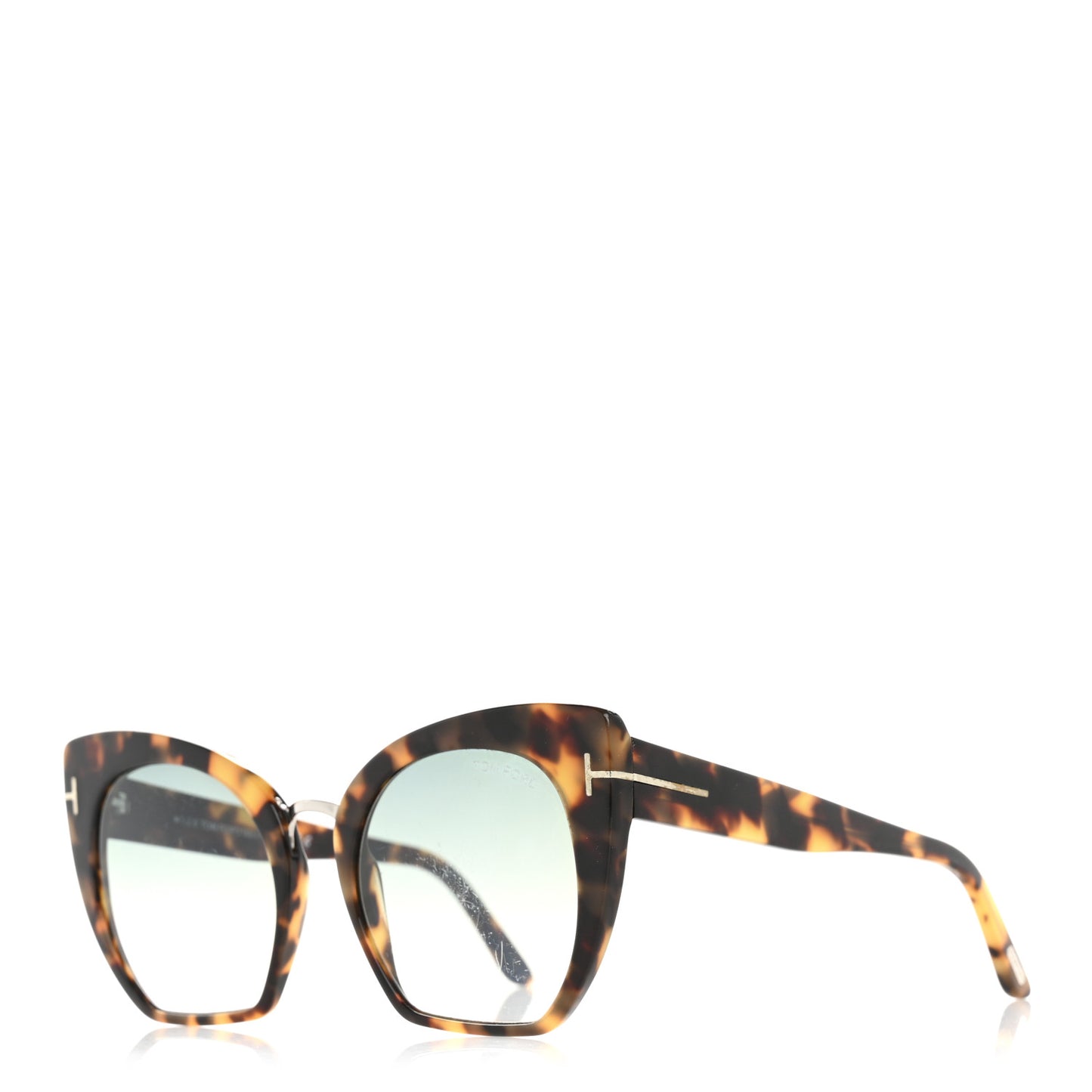 Samantha Cat Eye Sunglasses TF553 Tortoise