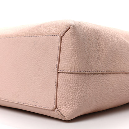 Burberry Grainy Calfskin Remington Tote Pale Ash Rose 8 of 8