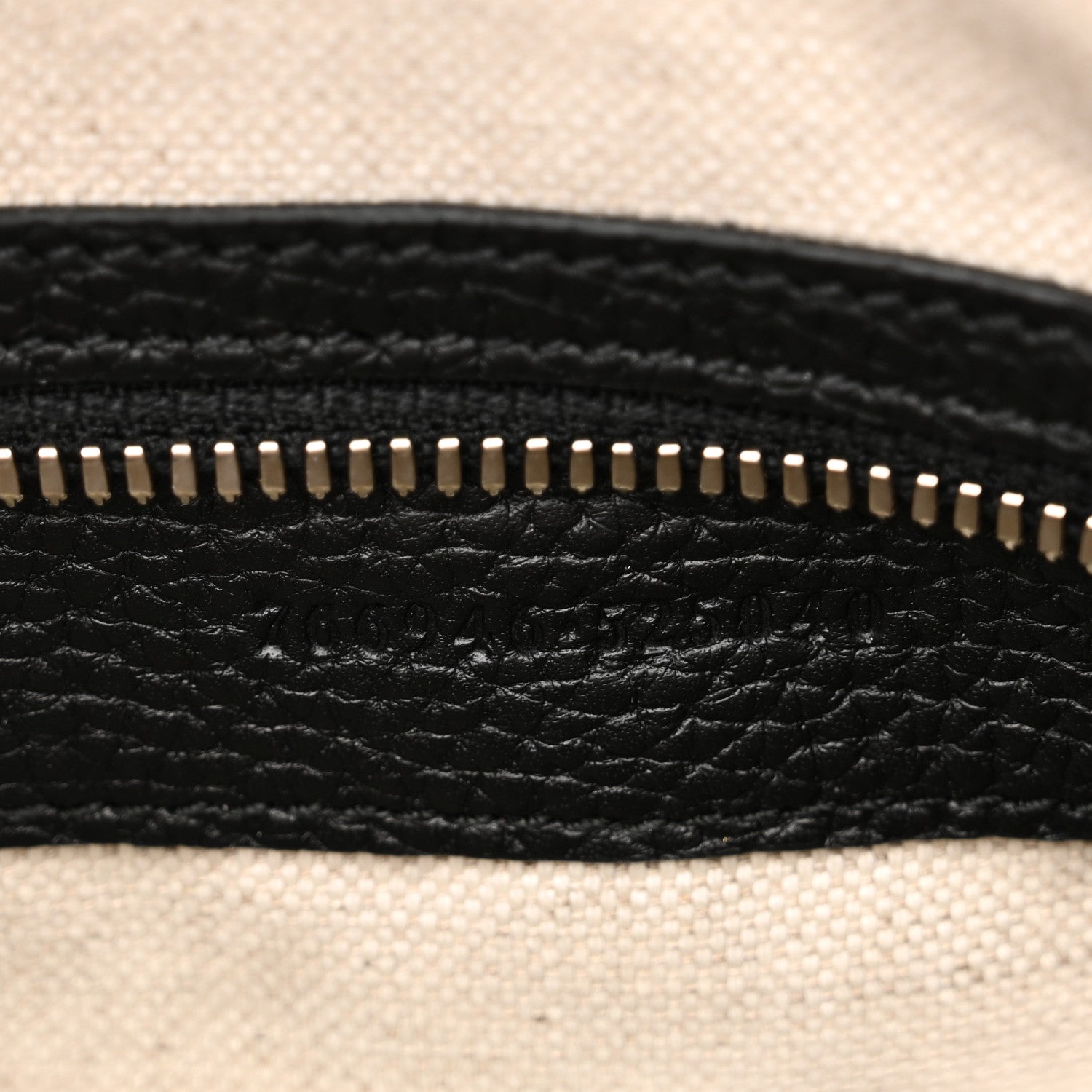 Gucci Piuma Calfskin Jumbo GG Embossed Medium Messenger Bag Black 7 of 10