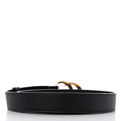 Gucci Calfskin Double G 30mm Belt 75 30 Black 2 of 5