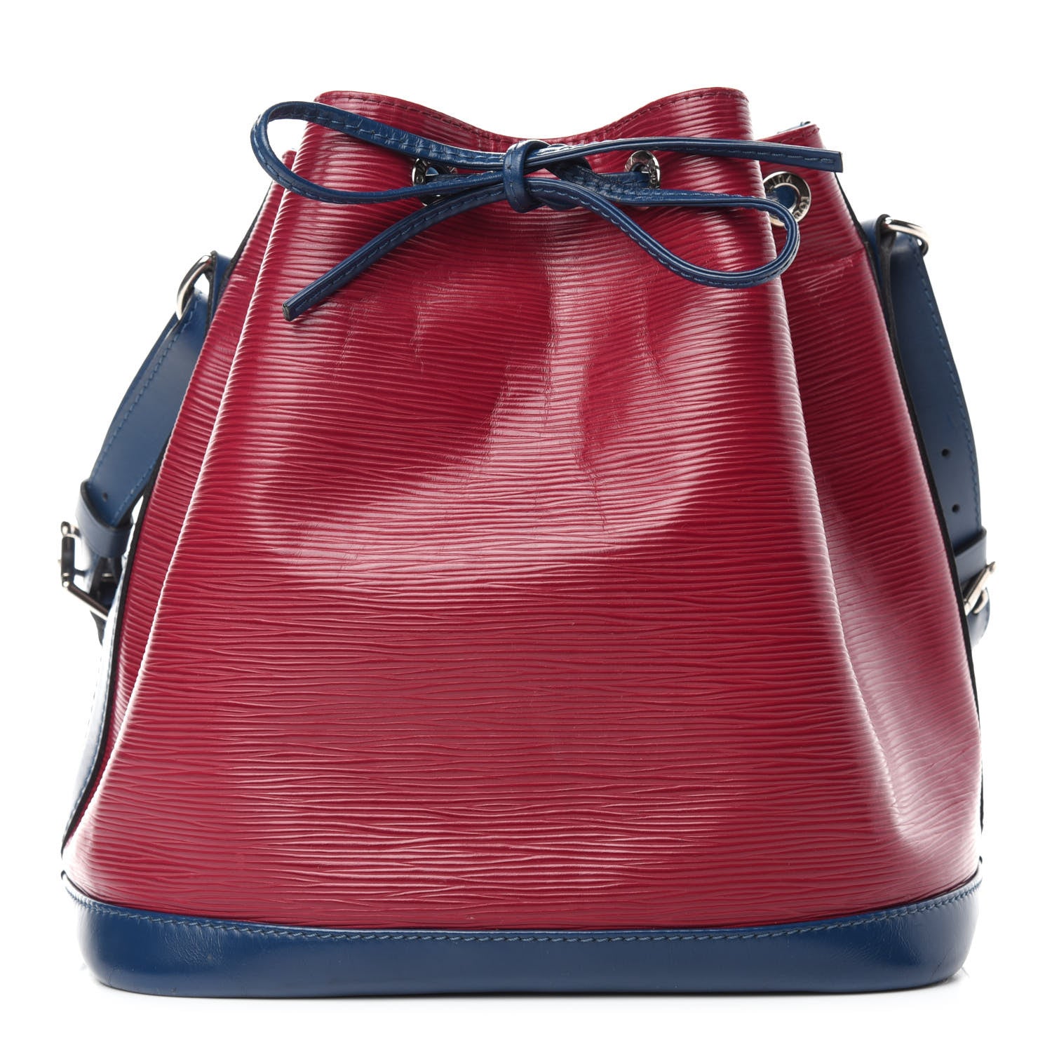 Louis Vuitton Epi Tri-Color Petit Noe Quetsche Fuchsia Saphir 1 of 14
