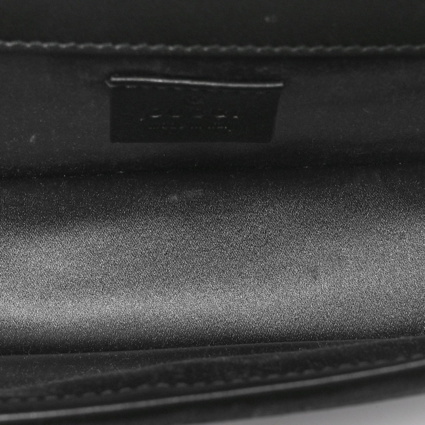 Velvet Crystal Square G Shoulder Bag Black