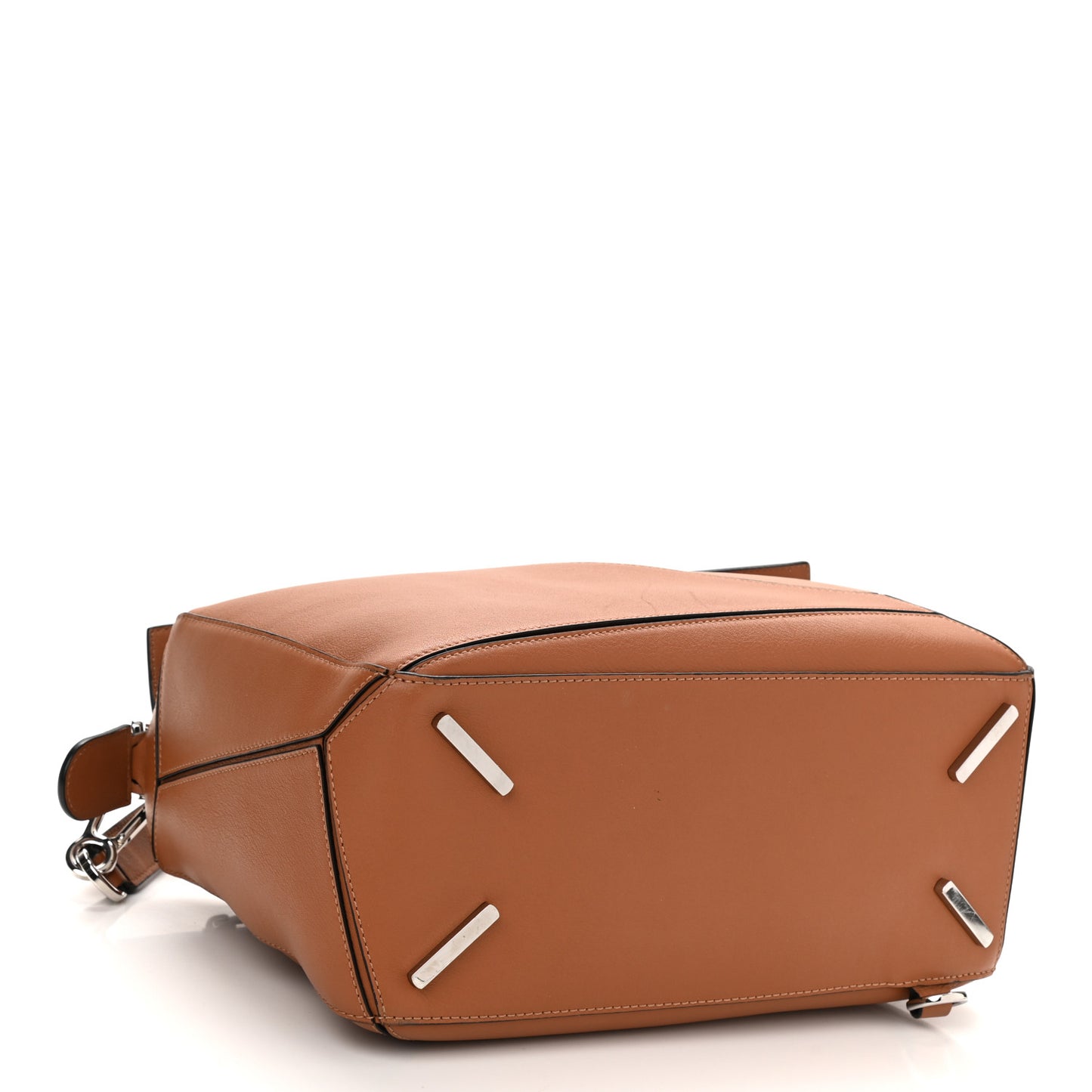Calfskin Medium Puzzle Bag Tan