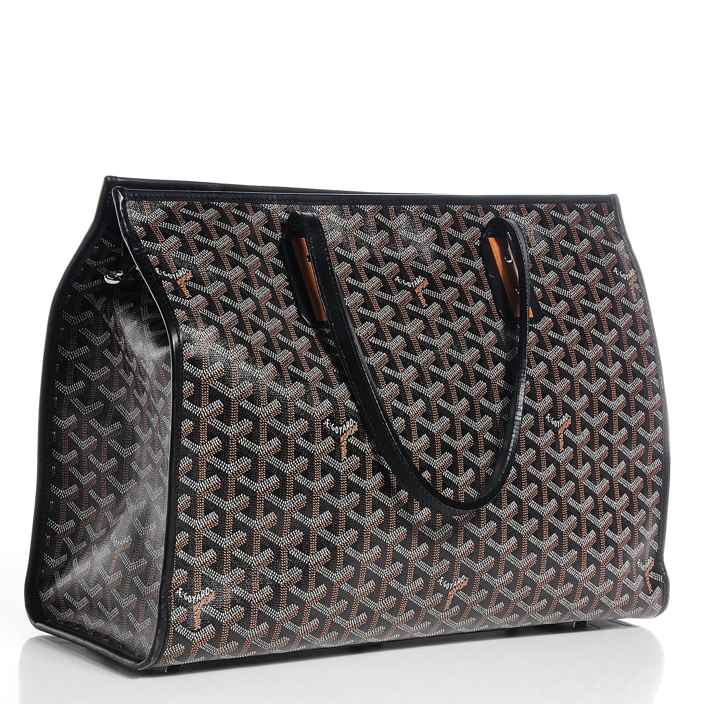 Goyardine Marquises Tote Black