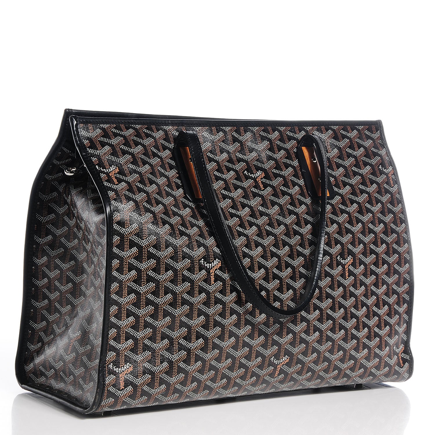 Goyard Goyardine Marquises Tote Black 3 of 11