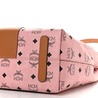 MCM Visetos Medium Klara Hobo Soft Pink 8 of 8