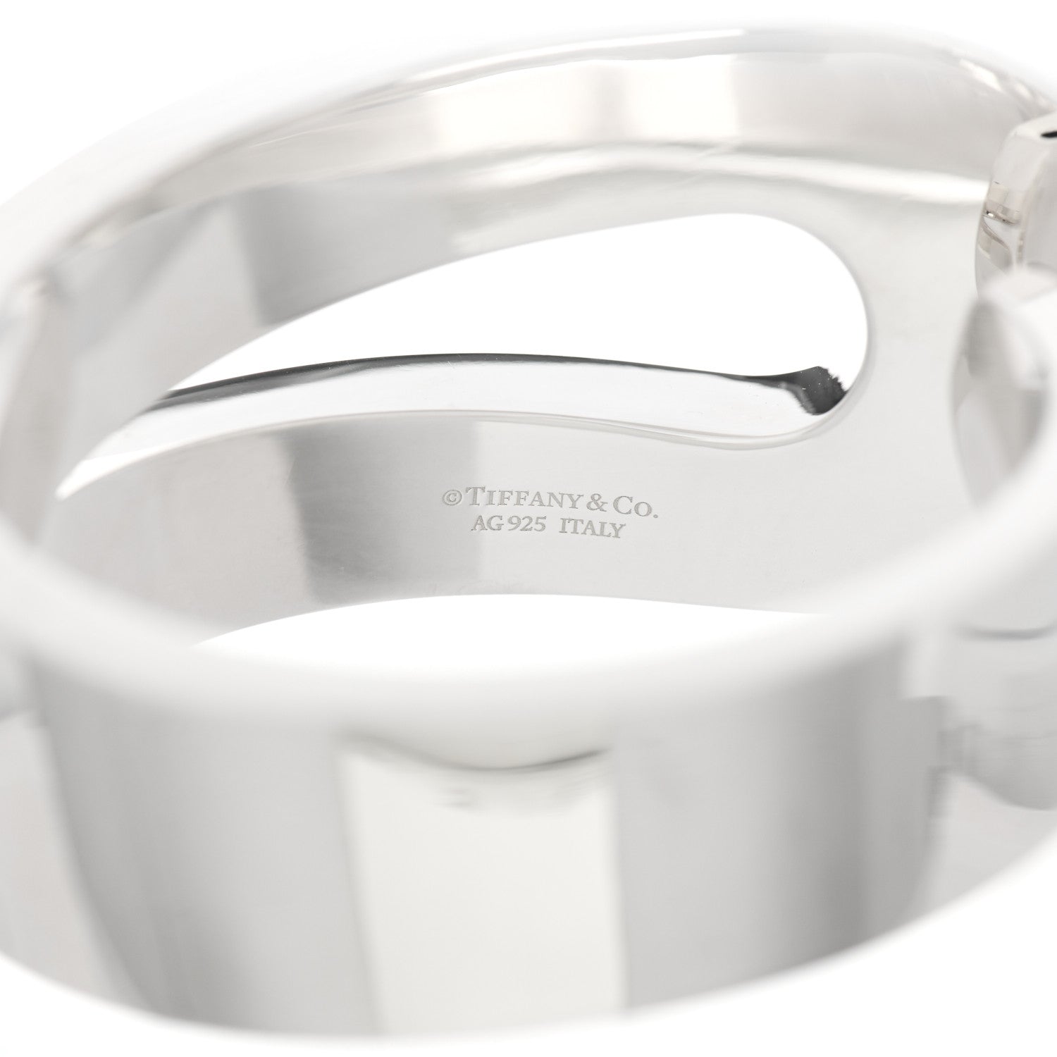 Tiffany Sterling Silver Don Berg Out of Retirement Loop Bracelet 3 of 4