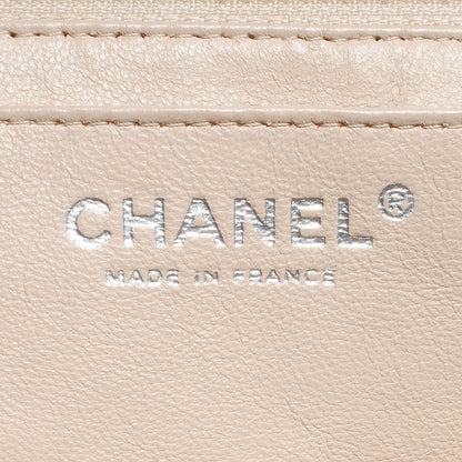 Chanel Caviar Maxi Single Flap Ecru 6 of 9