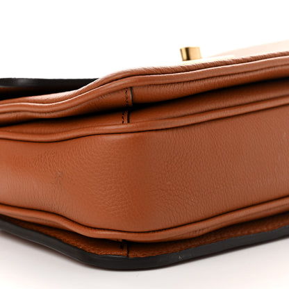 Louis Vuitton Grained Calfskin Lockme Oxford Cognac 9 of 11