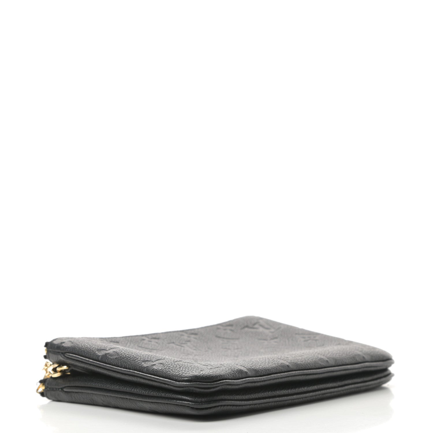 Louis Vuitton Empreinte Double Zip Pochette Black 4 of 14