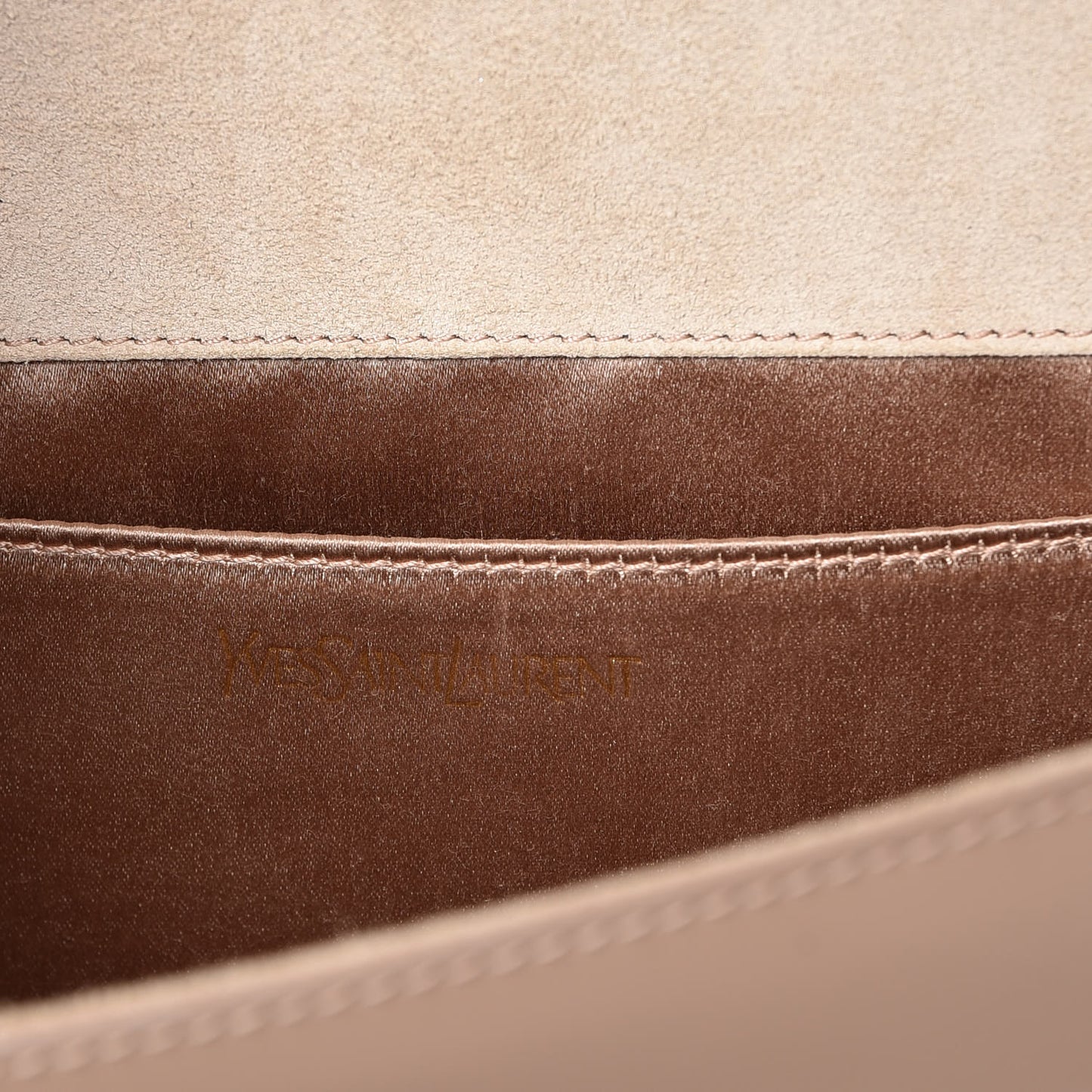 Patent Calfskin Monogram Large Belle De Jour Clutch Chair