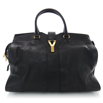 Saint Laurent Leather Large Cabas Chyc Black 1 of 7