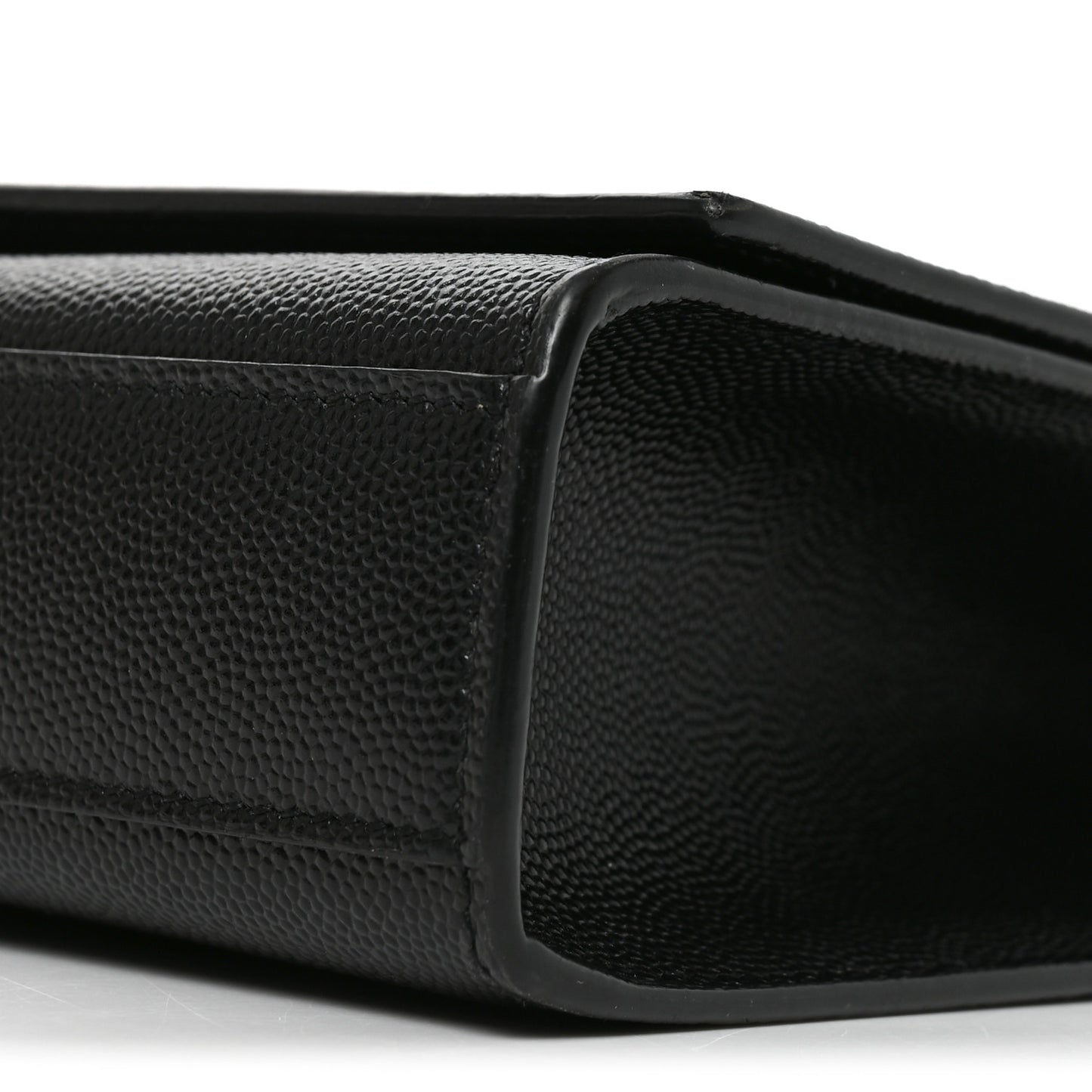 Grain De Poudre Medium Classic Monogram Kate Satchel Black
