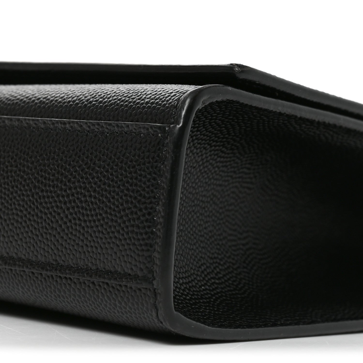 Saint Laurent Grain De Poudre Medium Classic Monogram Kate Satchel Black 9 of 9