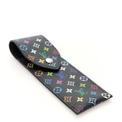 Louis Vuitton LV X TM Monogram Multicolor Pen Case Black 4 of 10