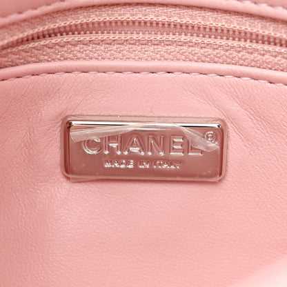 Chanel Sequin Mini Rectangular Flap Light Pink Silver 6 of 11