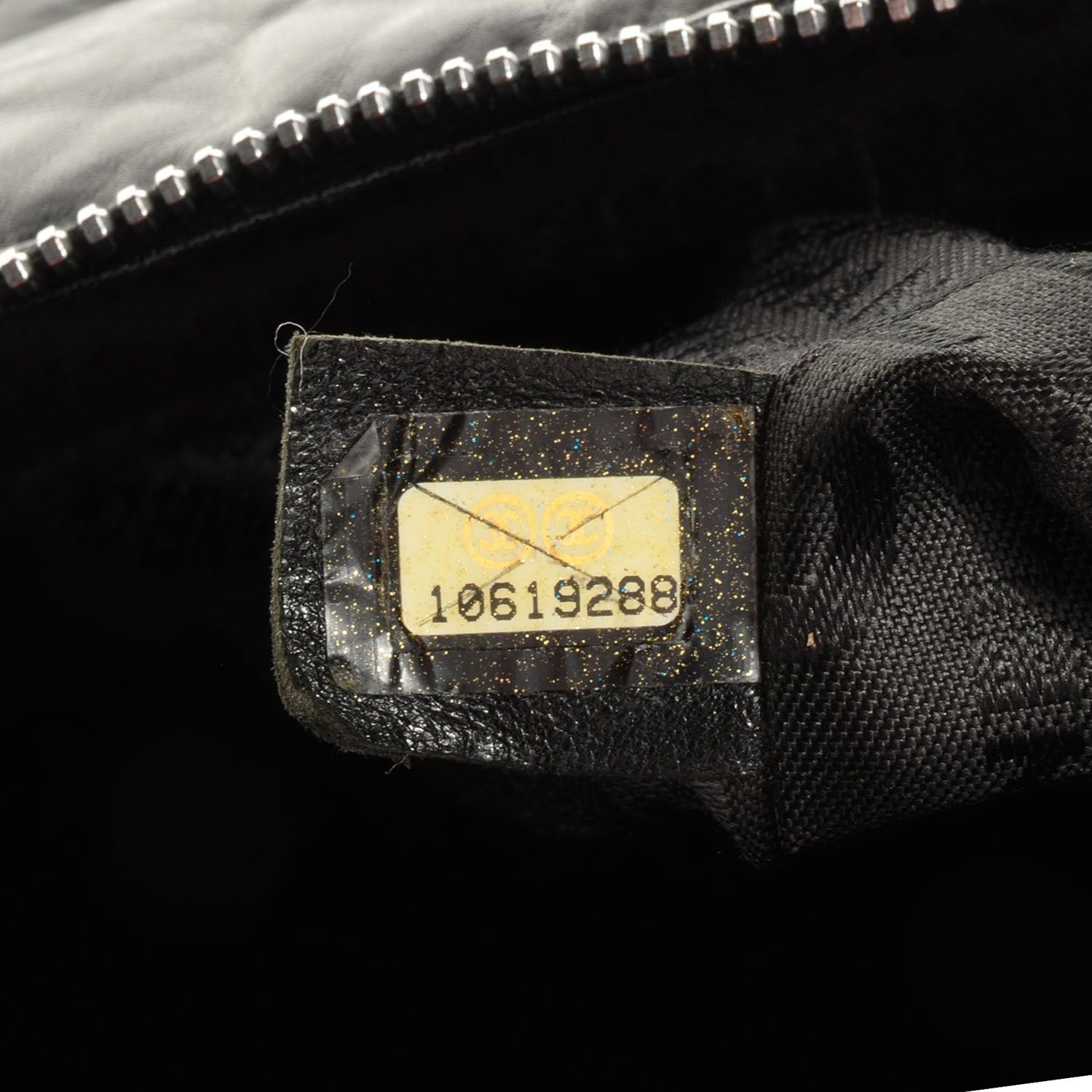 Chanel Distressed Lambskin Lady Braid Flap Tote Black 7 of 8