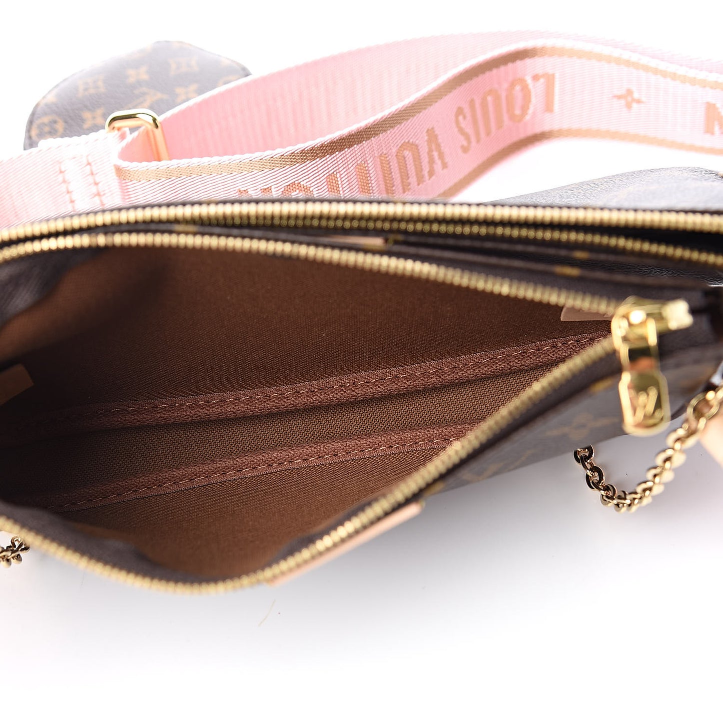 Monogram Multi Pochette Accessories Rose Clair