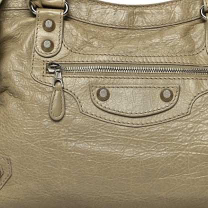 Balenciaga Agneau Giant 12 Silver Hardware City Latte Beige 8 of 14