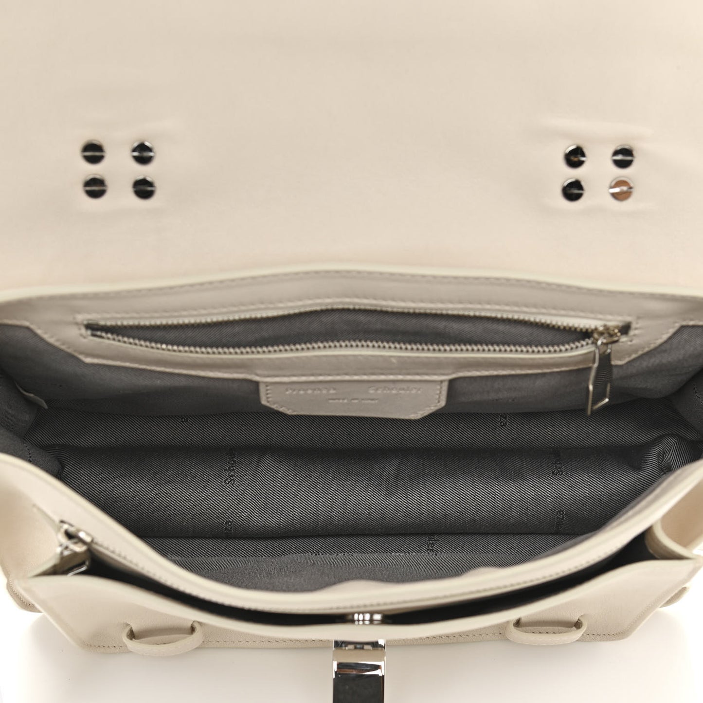 Lambskin Medium PS1 Satchel Clay