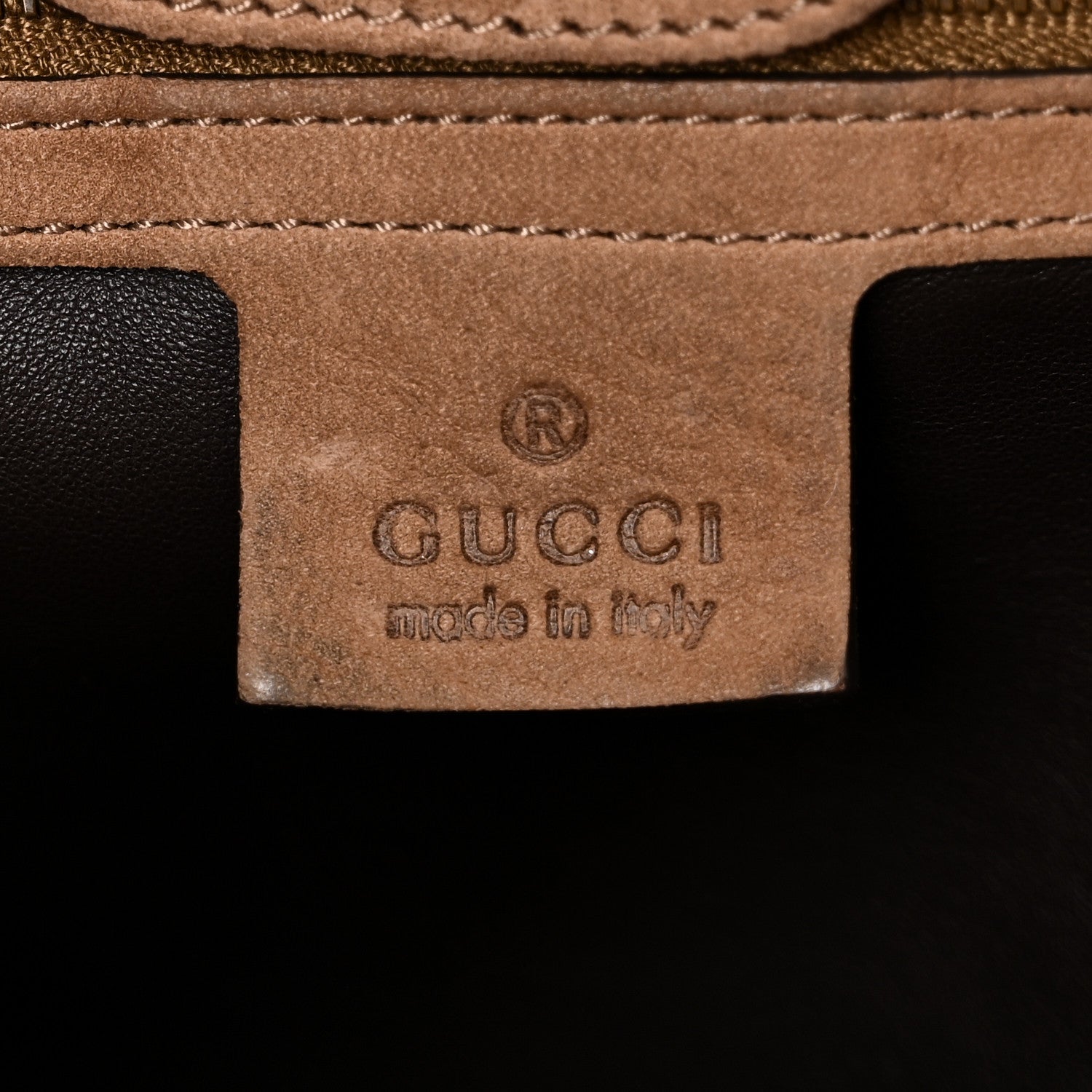 Gucci Snakeskin Large GG Running Tote Brown 5 of 9