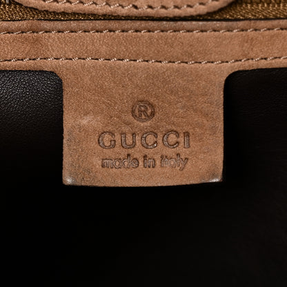 Gucci Snakeskin Large GG Running Tote Brown 5 of 9