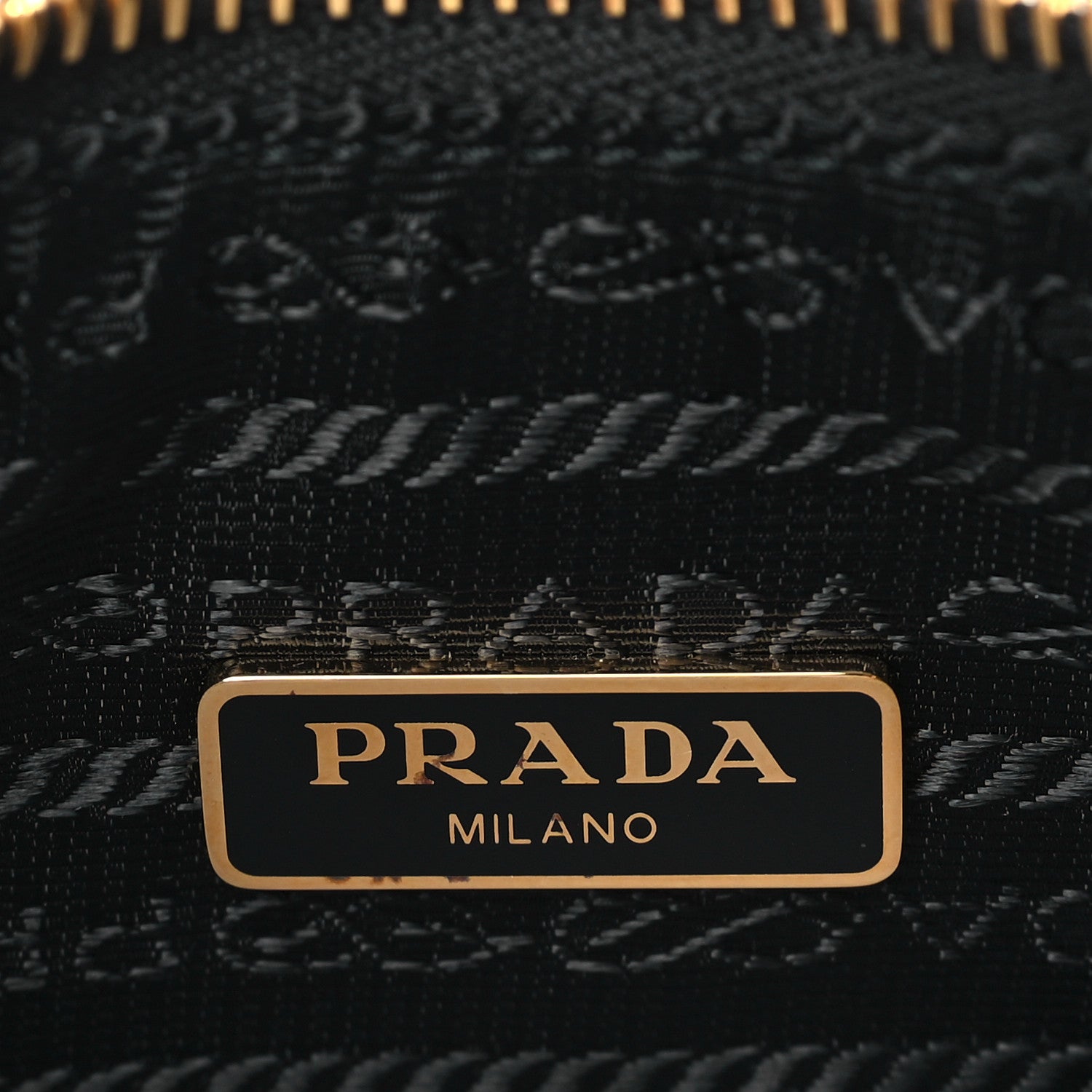 Prada Saffiano Lux Re-Edition 2005 Shoulder Bag Black 6 of 8