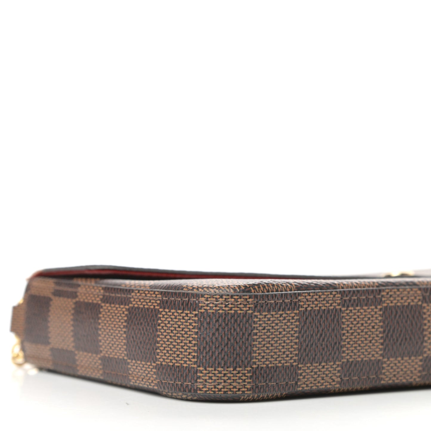Damier Ebene Pochette Felicie Chain Wallet