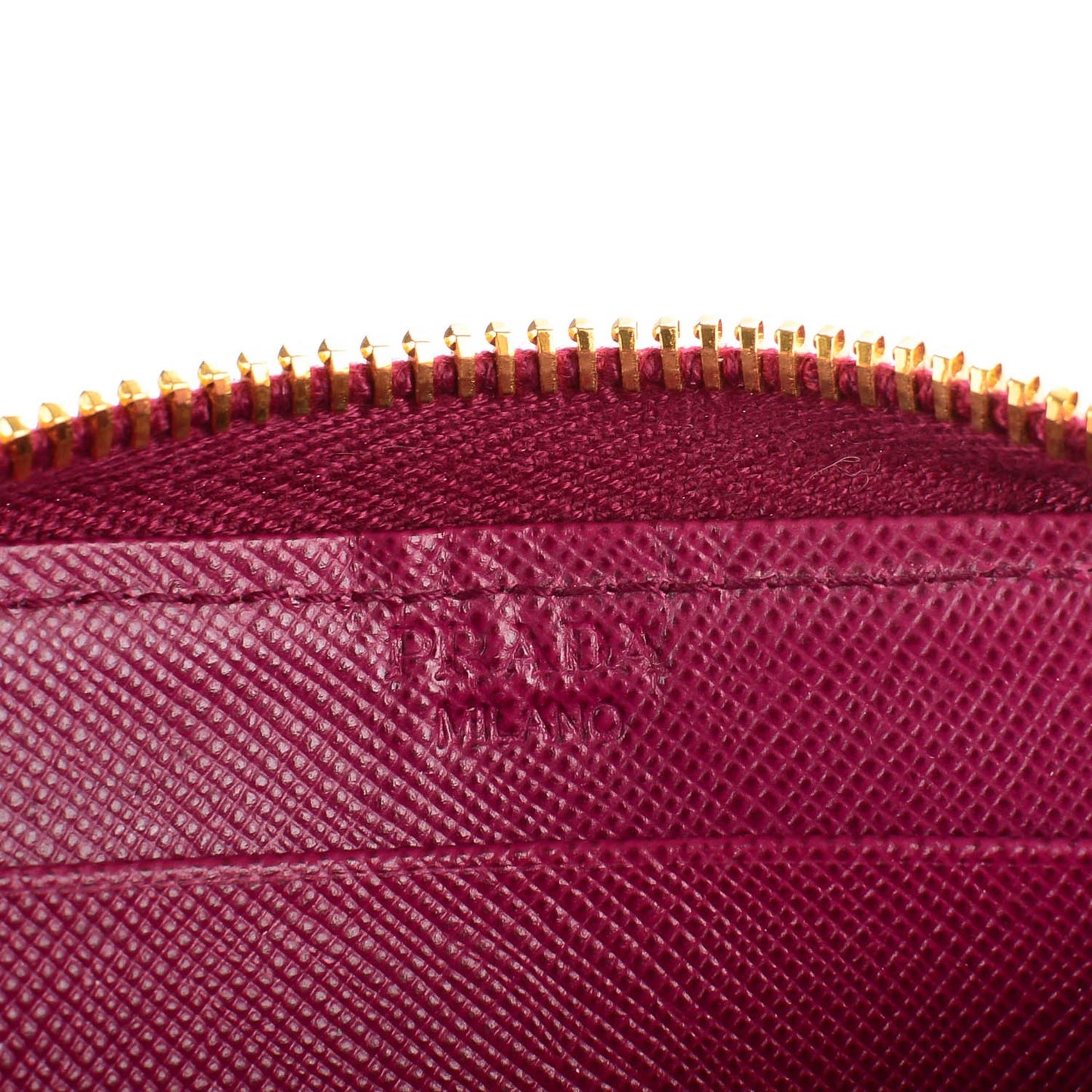 Saffiano Metal Coin Purse Ametista