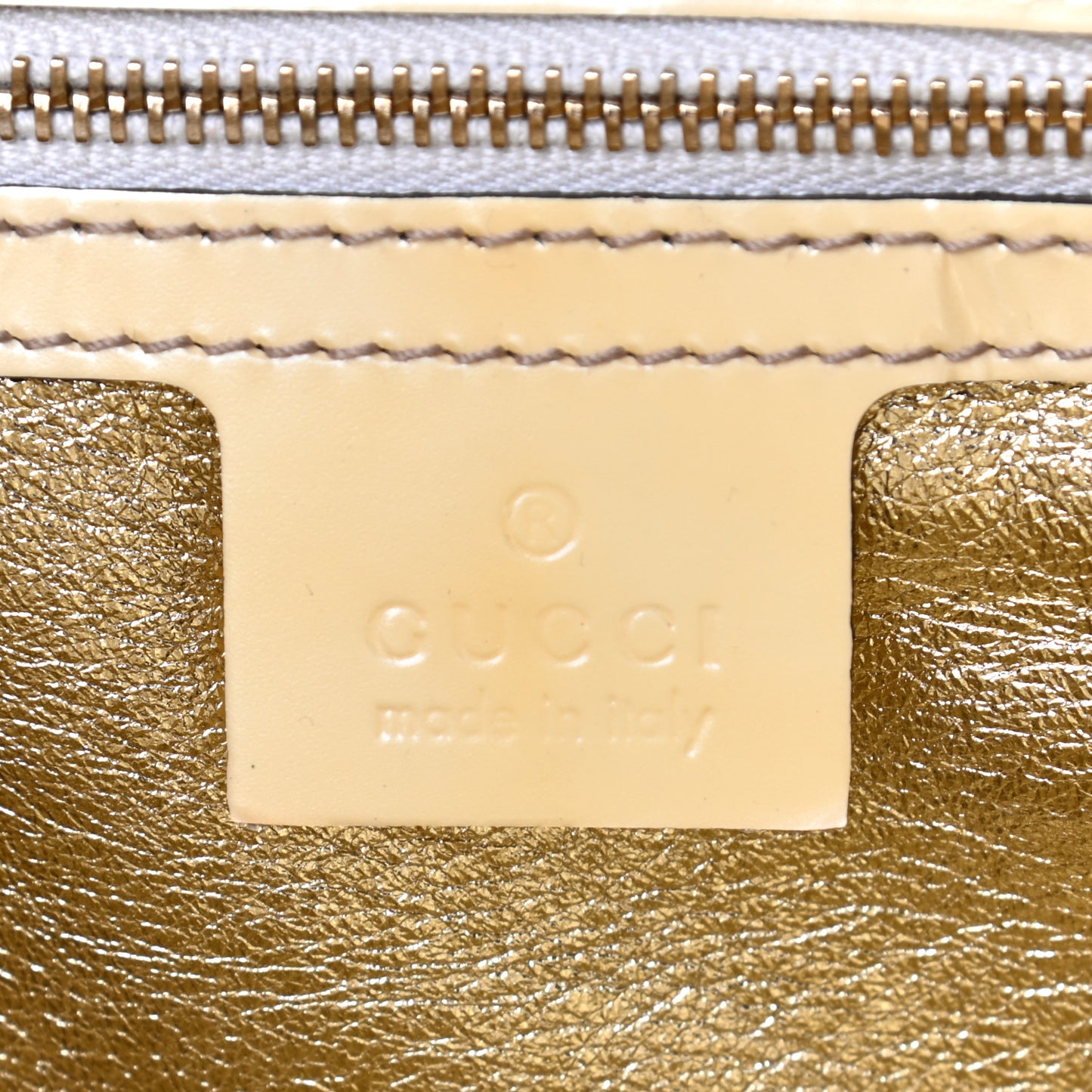 Dialux Guccissima Large Queen Tote Yellow
