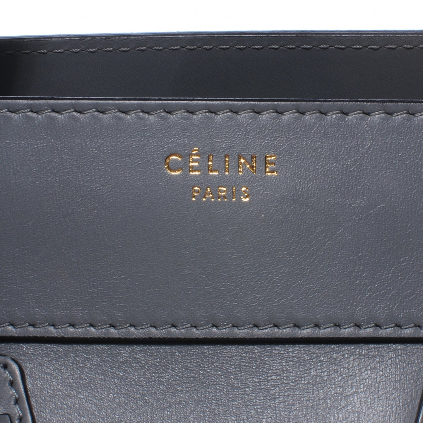 Palmelato Leather Mini Luggage Bag Grey