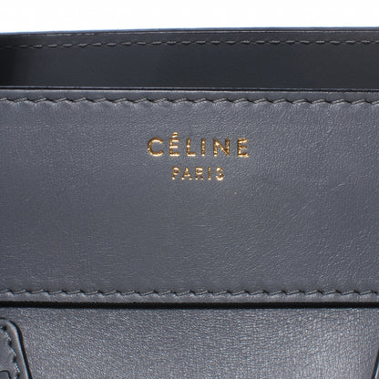 Celine Palmelato Leather Mini Luggage Bag Grey 5 of 8