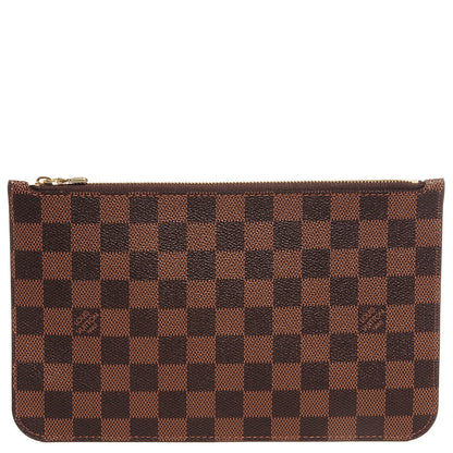 Louis Vuitton Damier Ebene Neverfull MM GM Pochette 1 of 7