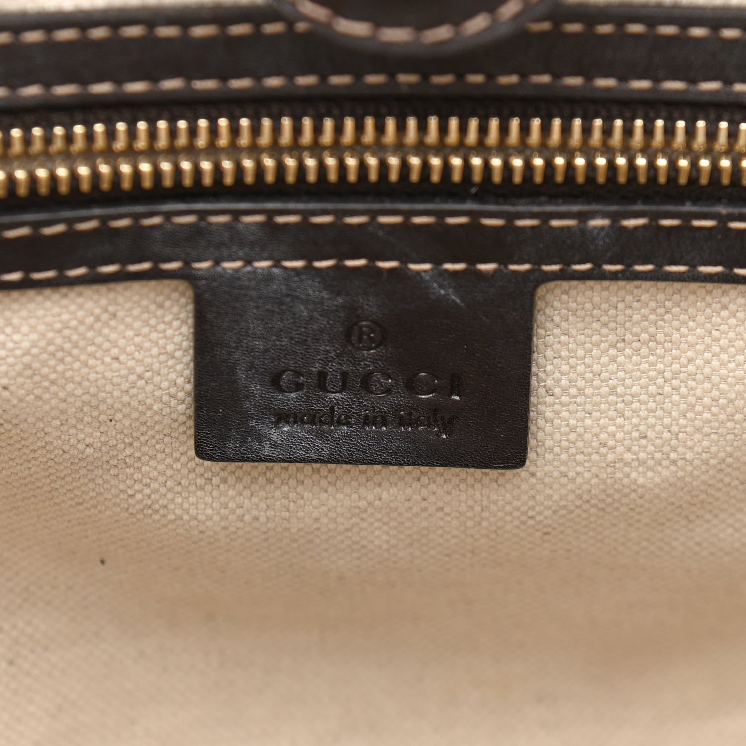 Gucci Monogram Web Medium Mayfair Tote Dark Brown 6 of 12