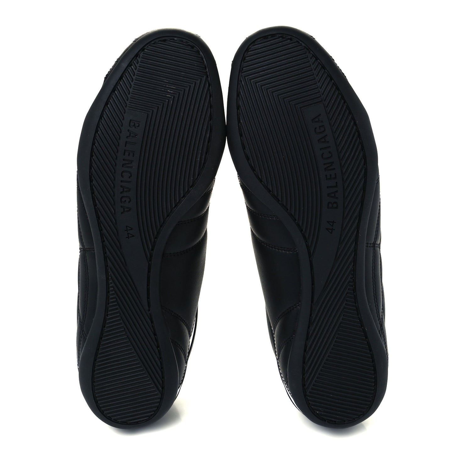 Polyurethane Mens Zen Sneakers 44 Black White