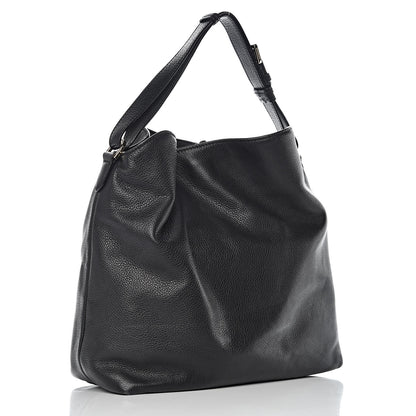 Mulberry Soft Small Grain Calfskin Tessie Tote Black 3 of 10