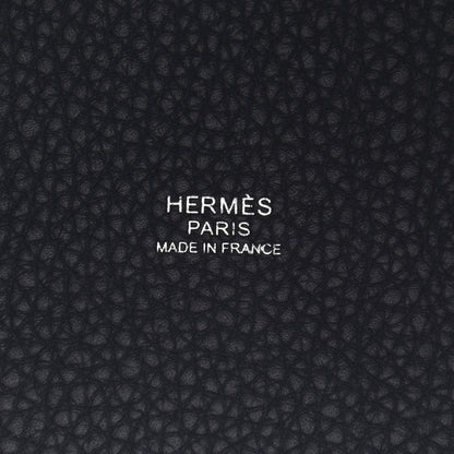Hermes Taurillon Clemence Picotin Lock 18 PM Bleu Nuit 6 of 12