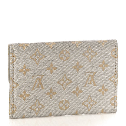 Louis Vuitton Mini Lin Shine Porte-Monnaie Wallet 3 of 9