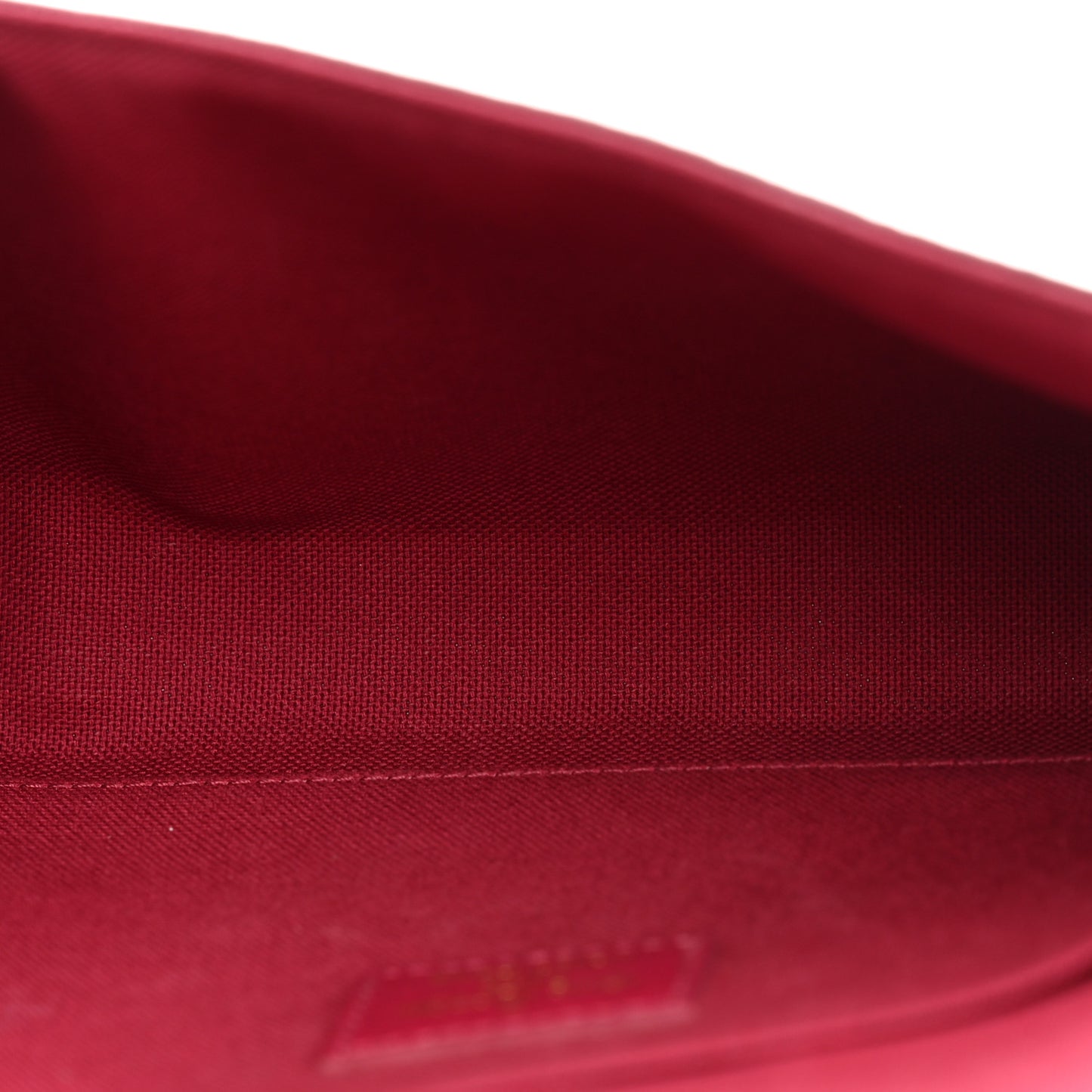 Monogram Pochette Felicie Chain Wallet Fuchsia