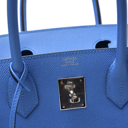 Hermes Epsom Birkin 30 Bleu Zanzibar 12 of 16